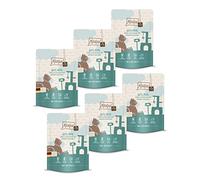 MjAMjAM - nourriture humide premium pour chats - Quetschie - pur plaisir de la viande - bonne dinde pure, pack de 6 (6 x 300 g), sans céréales avec supplément de viande