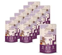 MjAMjAM - Nourriture humide premium pour chats - Quetschie Pur plaisir de la viande - délicieux sanglier pur, paquet de 12 (12x125g), sans céréales