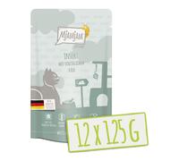 MjAMjAM Nourriture humide premium pour chats Veau - 12 x 125 g