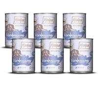 MjAMjAM - Nourriture Humide Premium pour Chiens - Bien-être - Digestion - Dinde, Paquet de 6 (6x400g), sans céréales