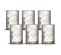 MjAMjAM - Nourriture Humide Premium pour Chiens - Cheval délicat aux Pommes de Terre cuites à la Vapeur, Pack de 6 (6 x 400g), sans céréales avec Un supplément de Viande