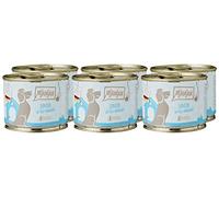 MjAMjAM - nourriture humide premium pour chiens - Junior juicy chicken with egg, pack de 6 (6 x 200 g), nature avec extra viande