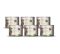 MjAMjAM - Nourriture Humide Premium pour Chiens - Le Plaisir de la Viande à l'état Pur - du bœuf Pur et délicieux, Pack de 6 (6 x 200g), sans céréales avec Un supplément de Viande