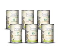MjAMjAM - Nourriture humide premium pour chiens - naturellement délicieuse - La BIO Box, paquet de 6 (6 x 400g), sans céréales