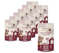 MjAMjAM - Nourriture humide premium pour chiens - Quetschie - délice pure viande - viande de kangourou délicate à l’état pur, pack de 12 (12 x 125g)