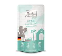 MjAMjAM - Nourriture humide premium pour chiens - Quetschie - viande de dinde savoureuse accompagnée de riz cuit et de courgettes à la vapeur, 1 paquet (1 x 125g)