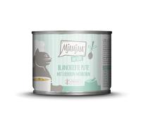 MjAMjAM Nourriture pour chat à la dinde blanchie et carottes en sauce - 185 g