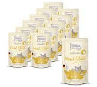MjAMjAM Peau & Pelage Nourriture pour chat au poulet - 12 x 125 g
