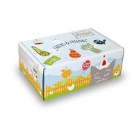 MjAMjAM - Premium Nourriture Humide pour Chats - Chicks & Friends Box, 6er Pack (6 x 200g), sans céréales avec Viande supplémentaire