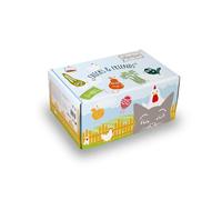 MjAMjAM - Premium Nourriture Humide pour Chats - Chicks & Friends Box, 6er Pack (6 x 400g), sans céréales avec Extra Viande