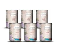 MjAMjAM - Premium Nourriture Humide pour Chats - Senior - Bœuf délicieux, Paquet de 6 (6x400g), sans céréales