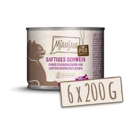 MjAMjAM PUR Conserve pour chat Porc - 200 g x 6