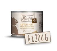 MjAMjAM PUR Conserve pour chat Poulet - 200 g x 6