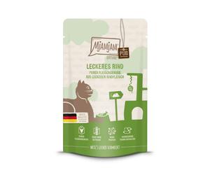 MjAMjAM Pure meaty feast Nourriture en sachet pour chat bœuf - 125 g