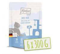 Mjamjam Quetschie Nourriture Pour Chat Au Canard, Volaille Et Carottes - 6 X 300 G