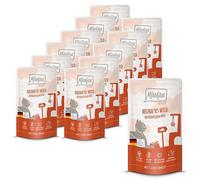 MjAMjAM Quetschie Nourriture pour chat au gibier aux pommes - 6 x 300 g