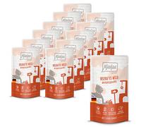 MjAMjAM Quetschie Nourriture pour chat au gibier et pommes - 12 x 125 g