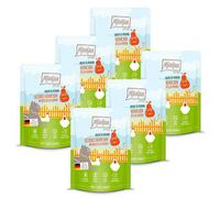 MjAMjAM Quetschie Nourriture pour chat au poulet et poires - 6 x 300 g