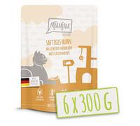MjAMjAM Quetschie Nourriture pour chat poulet et carottes - 6 x 300 g