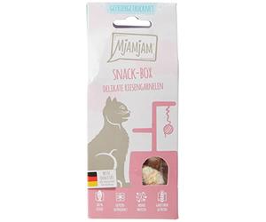 MjAMjAM - Snack Premium pour Chat - Boîte à Snacks - Crevettes géantes délicates, Paquet de 1 (1 x 25 g), Naturelles sans conservateurs synthétiques