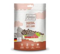 MjAMjAM - snack premium pour chat - sachet snack - agneau tendre, pack de 1 (1 x 125 g), naturel sans conservateurs de synthèse