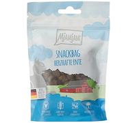 MjAMjAM - snack premium pour chat - sachet snack - copieux canard, pack de 1 (1 x 125 g), naturel sans conservateur de synthèse