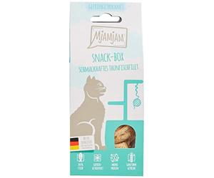 MjAMjAM - Snack Premium pour Chat - Snack Box - Savoureux Filet de Thon, Pack de 1 (1 x 35 g), Naturel sans Aucun Conservateur de synthèse