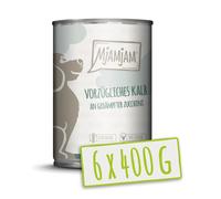 MjAMjAM Veau Exquis avec Courgettes Vapeur - Lot de 6 x 400 g