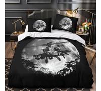 MJASVNDFO Americain AH64 Apache Helicoptere Housse De Couette pour Adultes Et Enfants Housses De Couettes 3D Imprimé Militaire avec Taies À Glissière Parure De Lit Microfibr 3 Pièces King（220x240cm）