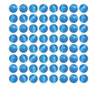 MJDCB 35 pièces Petites Perles Oeil de Chat Bleu Ciel 10mm Perles de Cristal Ronde Vrac pour La Fabrication de Bijoux Bracelets Boucles D'oreilles Colliers Accessoires