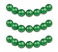 MJDCB 4mm 85 pièces Agate Verte Perle Pierre Naturelle Ronde en Vrac Perles Semi Precieuse pour Fabrication de Bijoux de Bracelets et de Colliers