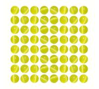 MJDCB 60 pièces Petites Perles Oeil de Chat Jaune Citron 6mm Perles de Cristal Ronde Vrac pour La Fabrication de Bijoux Bracelets Boucles D'oreilles Colliers Accessoires