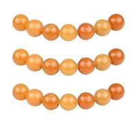 MJDCB 8mm 43 pièces Aventurine Rouge Perle Pierre Naturelle Ronde en Vrac Perles Semi Precieuse pour Fabrication de Bijoux de Bracelets et de Colliers