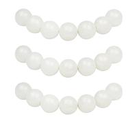 MJDCB 8mm 43 pièces Jade Blanc Perle Pierre Naturelle Ronde en Vrac Perles Semi Precieuse pour Fabrication de Bijoux de Bracelets et de Colliers