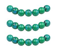MJDCB 8mm 43 pièces Perle Pierre Phoenix de Synthétique Ronde en Vrac Perles pour Fabrication de Bijoux de Bracelets et de Colliers