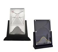 MJDHS Plateau De Galton De Bureau, ModèLe De DéMonstration De ProbabilitéS, avec Courbe De Distribution Normale, ModèLe ExpéRimental De Loi Statistique Efficace