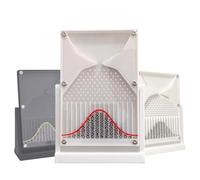 MJDHS Plateau De Galton De Grande Taille, ModèLe De DéMonstration Des ProbabilitéS Avec Courbe De Distribution Normale, Outil PéDagogique De Physique, Adapté Aux éLèVes Et Aux Ense(Color:Courbe rouge)