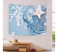 MJFCoin Flame 3D Effet Tapisserie Décoration Murale Tapisserie Murale Tissu Pour Chambre Salon Collège Dortoir Tapisseries 70cmx100cm