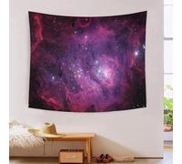 MJFCoin Nebula 3D Effet Tapisserie Décoration Murale Tapisserie Murale Tissu Pour Chambre Salon Collège Dortoir Tapisseries 70cmx100cm