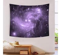 MJFCoin Purple Nebula 3D Effet Tapisserie Art Mural Tapisserie Murales Tissu Pour La Décoration De Chambre À Coucher, Décorations Murales, Art Mural, Nappes Tenture Murale 130cmx150cm