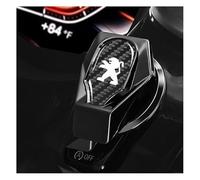 MJGALEI Couvercle de Bouton de Démarrage de Voiture, pour Peugeot RCZ Rifter Partner 5008 307SW 308 SW GT-Line 508 508L Couvercle de Bouton D'arrêt de Démarrage du Moteur