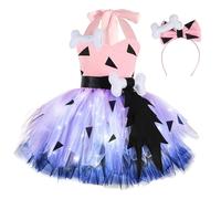 MJGkhiy Costume Halloween Fille Vêtements Citrouille Bébé Robe Princesse Fête Costumes Cosplay Enfants Carnaval Déguisement Combi Halloween Costume Enfant