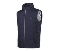 MJGkhiy Gilet Chauffé Pour Hommes Et Femmes Grande Taille Usb Veste Chauffée Électrique Gilet Softshell Coupe Vent Veste Moto Gilet Température Réglable Sans Manches Rembourré Pour Cyclisme Chasse,