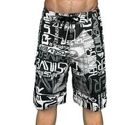 MJGkhiy Maillot de bain pour homme de la mer longue Bermuda Surf Maillot de bain à séchage rapide Chaussettes de bain Short de bain Maillot de piscine Short de sport Plage avec poche et cordon de