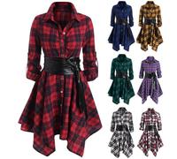 MJGkhiy Robe médiévale pour femme, noble, vintage, robe de carnaval Steampunk robe de renaissance gothique, robe victorienne courte, Halloween, vêtements Cosplay Viking cérémonie, costume princesse