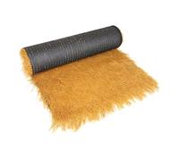 MJHETCY Rouleau De Chaume Artificiel Simulation Toit De Chaume Plastique PE Fausse Paille Panneau Postuler à Tiki Bar Hawaïen Parasol Abri Jardin Gazebo Décoration De Toit(Size:1 * 10m(3.2 * 32.8ft))