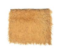 MJHETCY Rouleau De Chaume Artificiel,Toit De Chaume Synthétique Ignifuge Imperméable Rouleau De Toit en Paille Artificielle pour Bar Tiki,Toiture,Jardin,Terrasse Décor(Size:1 * 10m(3.2 * 32.8ft))