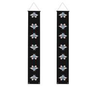 MJHKXLJ Bannière de porche à motif petite souris avec ailes - Robuste, durable, lavable et réutilisable, décoration de remise de diplôme 30,5 x 180,3 cm