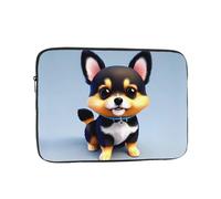 MJHKXLJ Card Love Fancy Puppy Prints Housse de protection antichoc pour ordinateur portable 12"