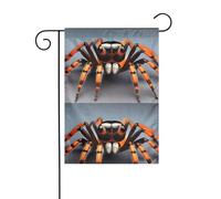 MJHKXLJ Drapeau de jardin imprimé araignée pour jardin, terrasse, balcon - 30,5 x 45,7 cm